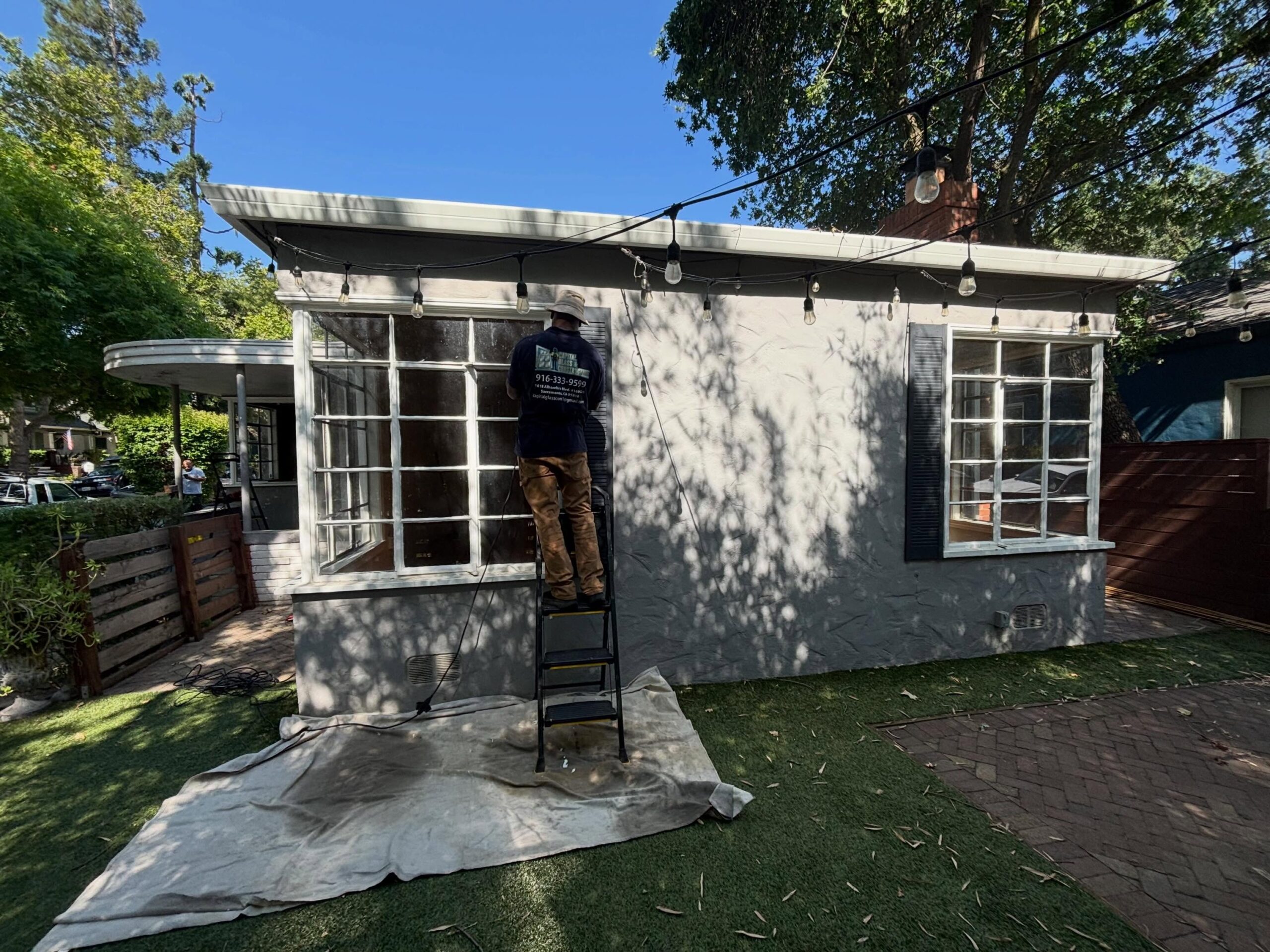 Residential glass repair